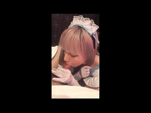 ❤️ Japanese Idol [mayuka], costume babu Perancis, bagian 1, blowjob jeung jerk off jeung lotion porno super di urang ﹏